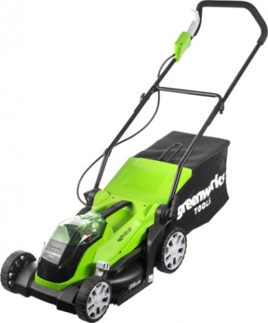 Газонокосилка аккумуляторная GREENWORKS G40LM35K4 [2501907UB]